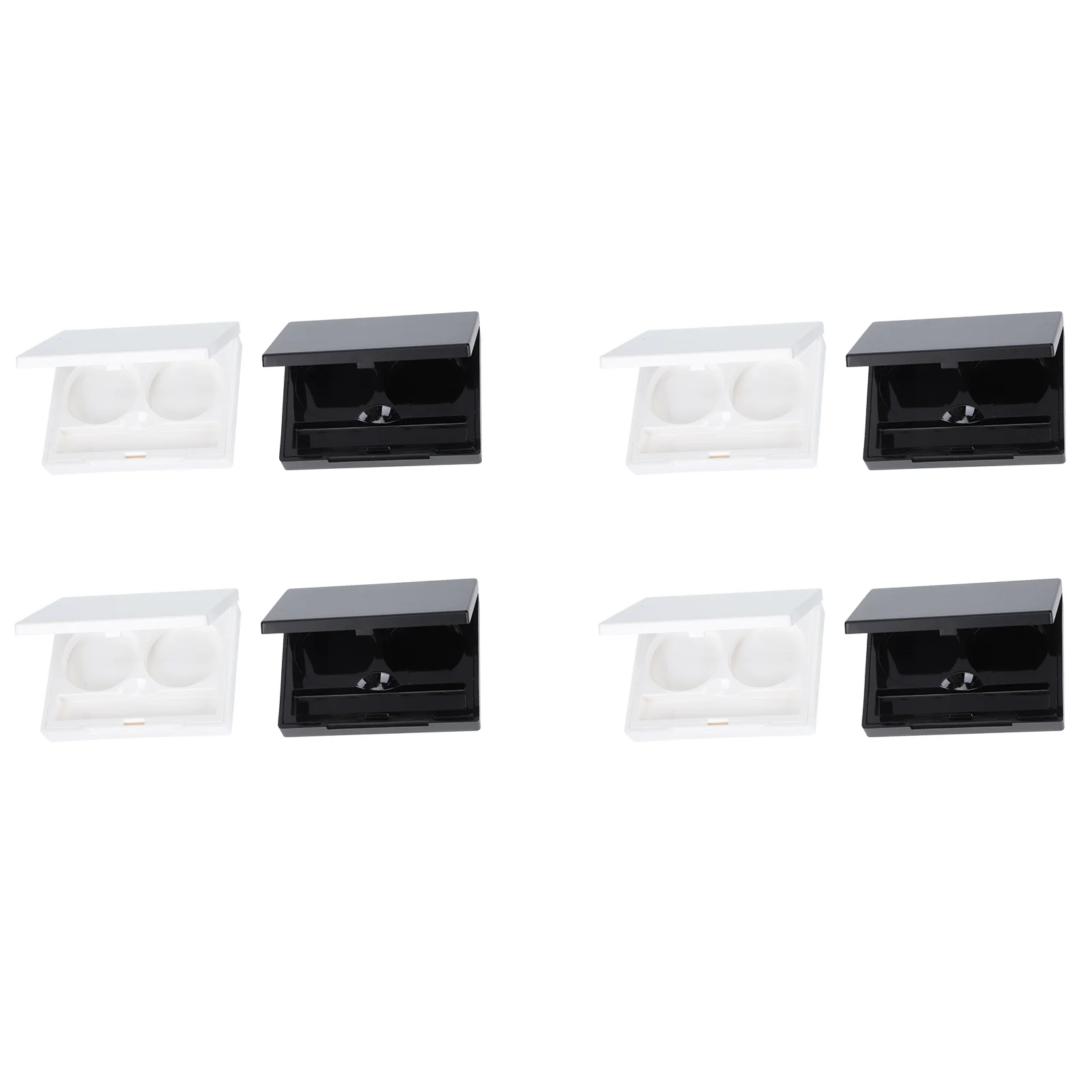 

Box Eyeshadow Container Empty Blusher Case Makeup Tray Lipstick Eye Storageshadow Refillable Compact Package Sub Pancosmetic Diy