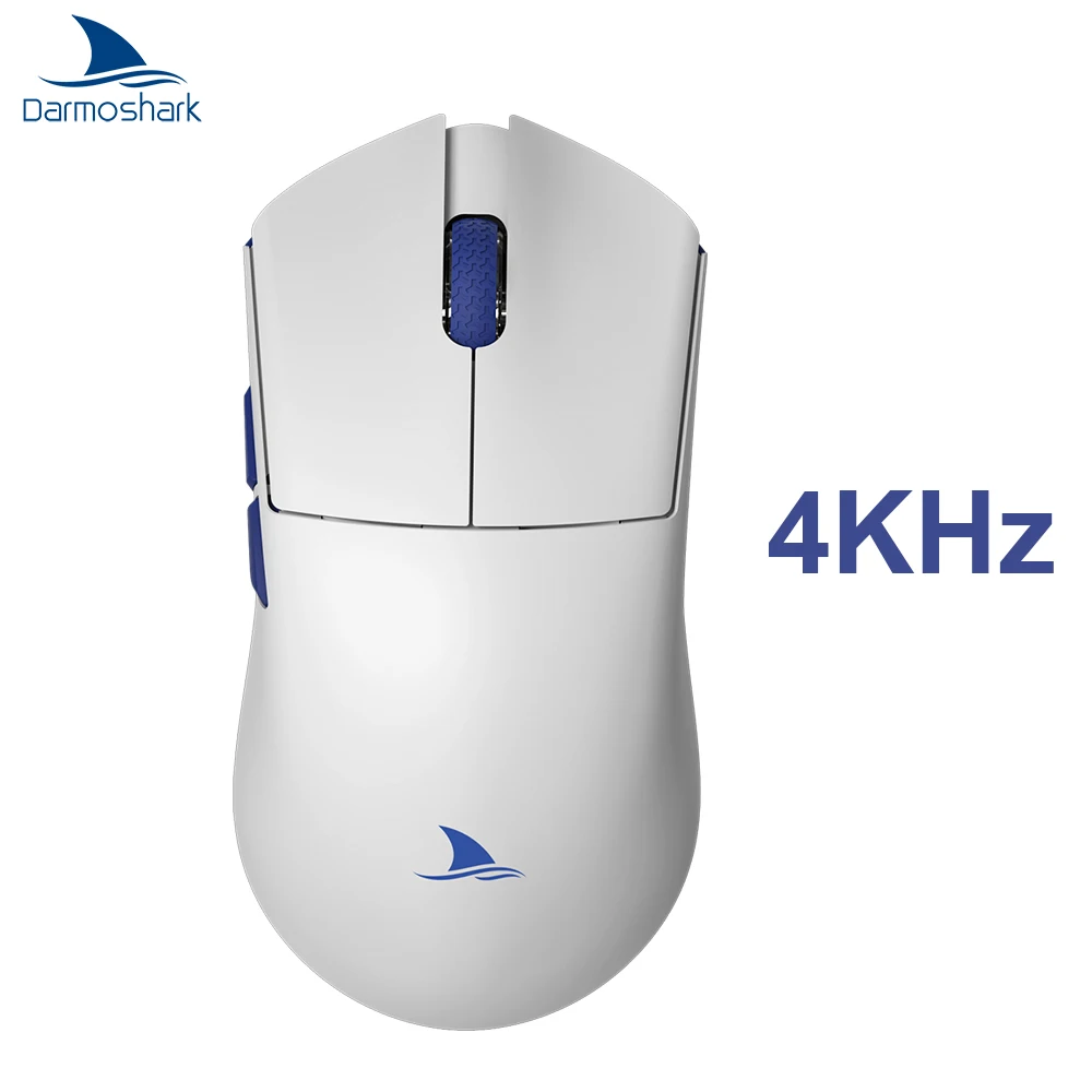 Беспроводная игровая мышь Motospeed Darmoshark M3, 4 кГц, Bluetooth, для киберспорта, 26K DPI, оптический датчик памяти PAM3395, скандинавский стиль 52840, для ПК и ноутбука