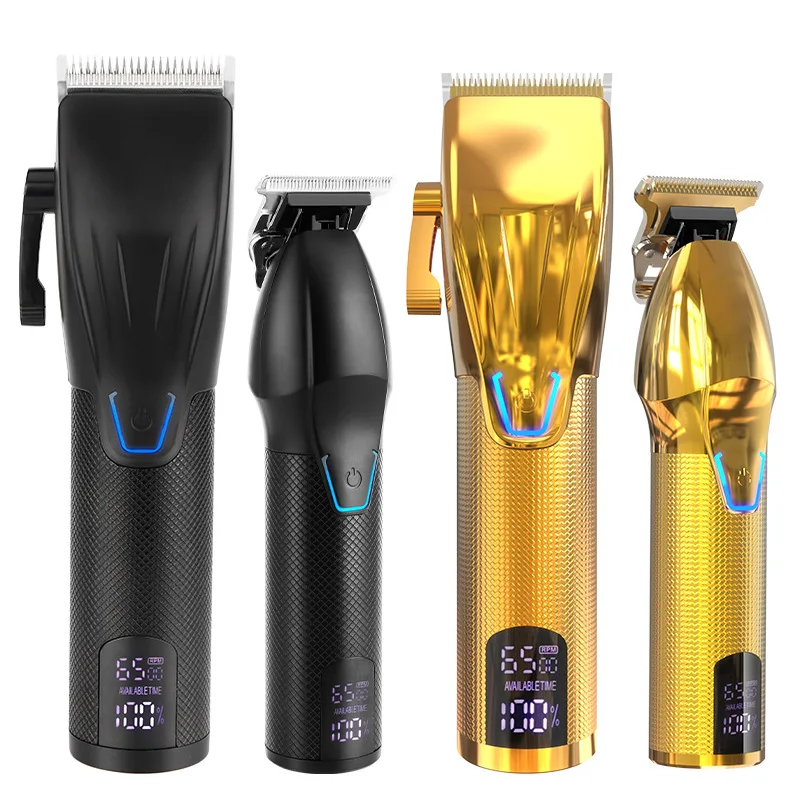 

Professional Hair Clippers and Trimmer Kit for Men -Cordless Barber Clipper Hair Cutting Kit,Beard Trimmers Haircut Grooming Kit