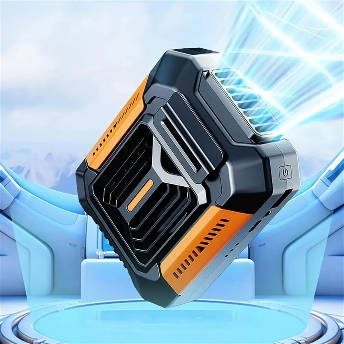 Подвесной USB-вентилятор на талию миниатюрный портативный для отдыха открытом