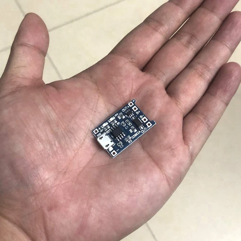 Зарядный Модуль TP4056 24 шт. с защитой аккумулятора 18650 BMS 5 в Micro-USB 1A зарядная плата