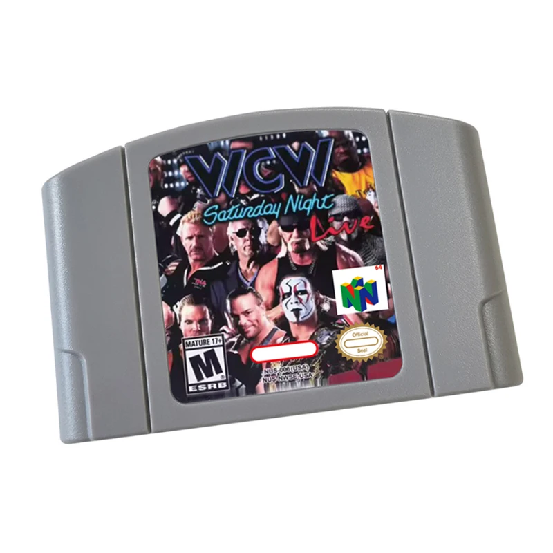 Игровой картридж N64 WCW Saturday Night Live