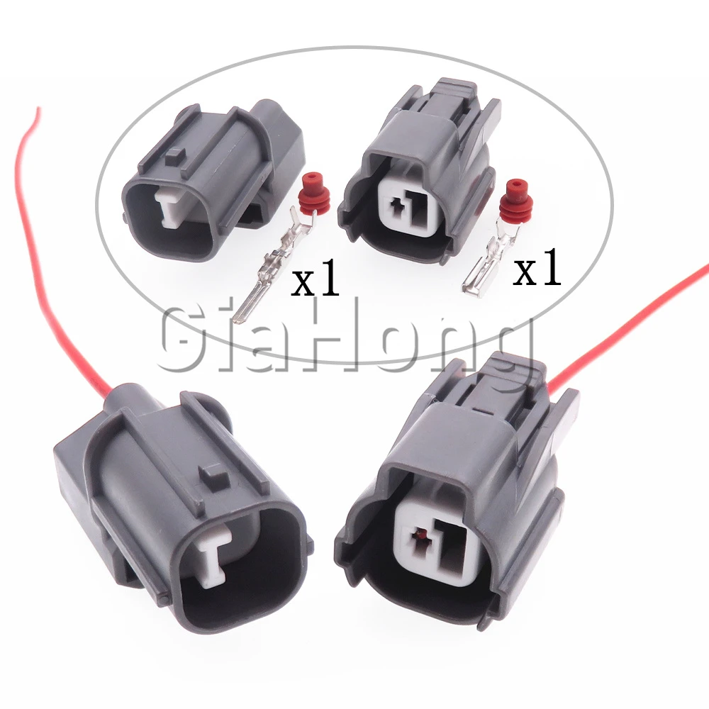 1 комплект, автомобильный звуковой/динамик, 1 канал, Электрический проводной разъем, автомобильный водонепроницаемый адаптер для Honda 6181-0227 6189-0386, автомобильный проводной разъем