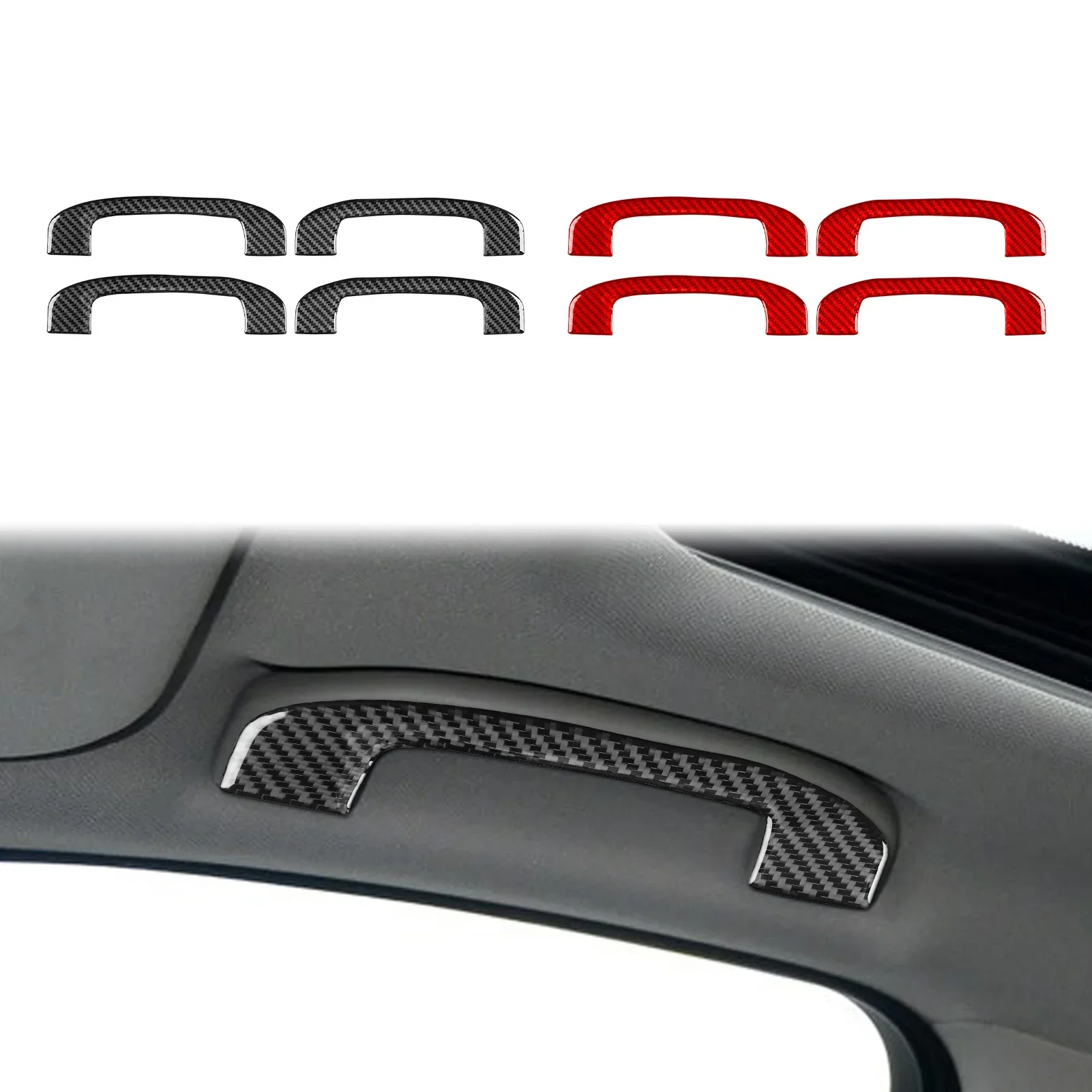 Для Infiniti Q50 2014——2020 настоящее углеродное волокно салон автомобиля съемник крыши