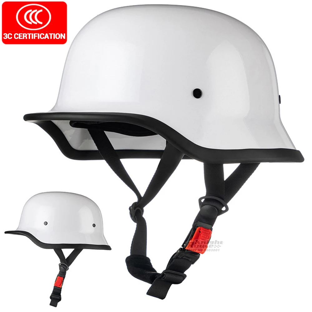 

Men's Motorcycle Helmet Motorcycle Helmets Off-road Motorcycle Open Retro Half Face Helmet Baseball Cap Helmet Fashion Helmet