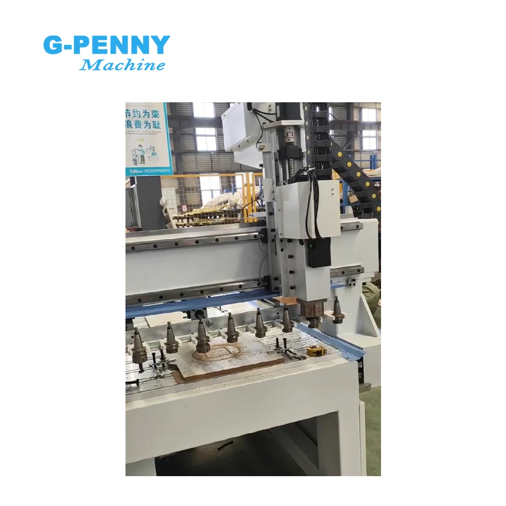 G-Penny 6,0 кВт ISO30 24000 обмин Шпиндель ATC Автоматическая смена инструмента Шпиндель с воздушным охлаждением 220 В380 В Обновление 4,5 кВт ATC GDZ для деревообработки (art.: 3920d4091b571) - 3920d4091b571