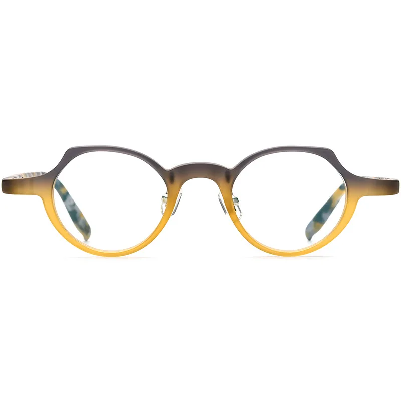 Новейшие брендовые дизайнерские многоцветные Лоскутные ацетатные очки с