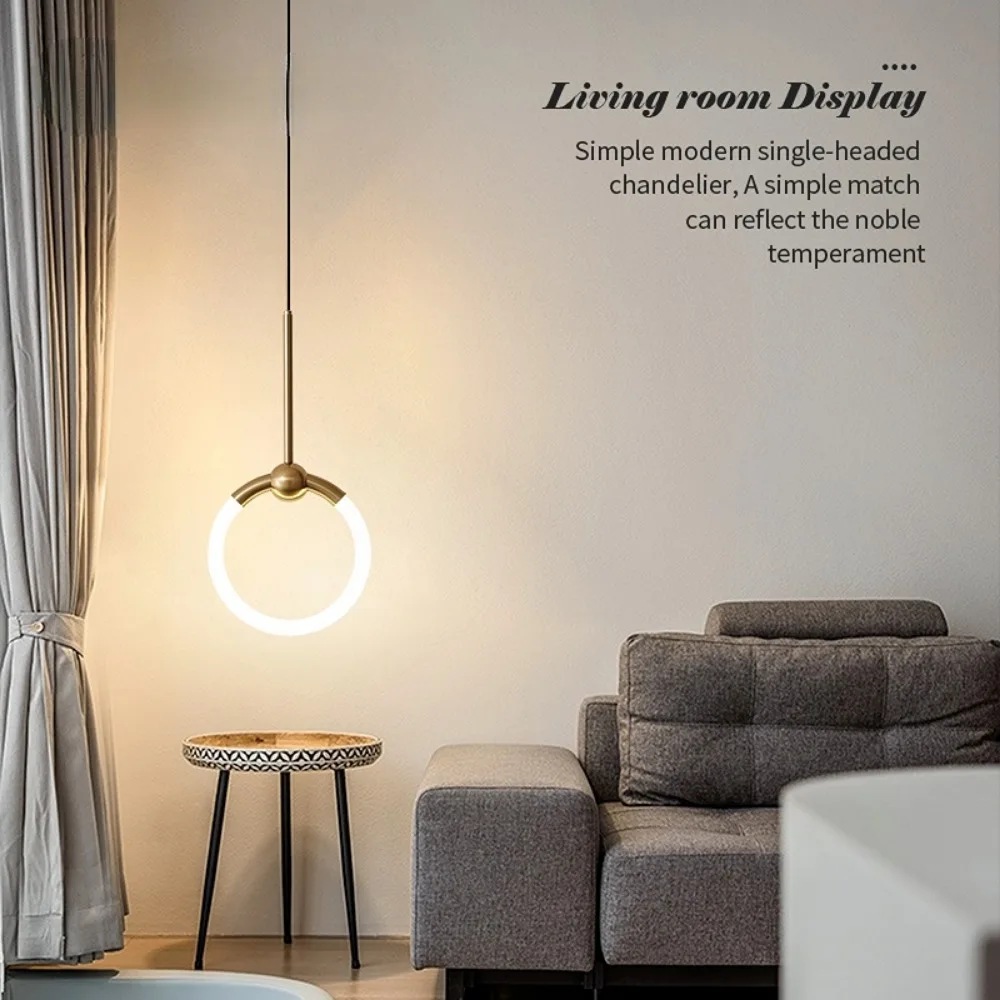 

Nordic Living Room Lamp Pendant Light Modern Minimalist Duplex Floor Hall Fashion Atmosphere Villa Spiral Staircase Long Hanging