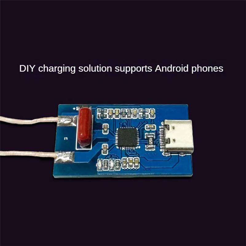 Фото Новый! !Модуль высокой мощности 5 Вт 10 Вт 15 Вт IP6826 Модуль беспроводной зарядки Поддержка модуля зарядки телефона Android, как показано на рисунке печатная плата + пластик 1 P №5