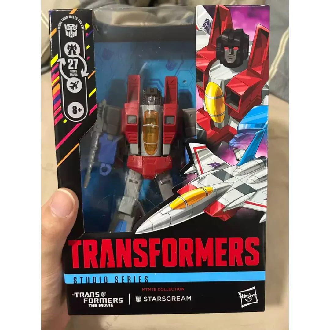 Фото В наличии: Трансформирующиеся игрушки SS86 Starscream Voyager G1 86 Movie 40th Anniversary Deceptist — Коллекционные фигурки-игрушки, подарки №5