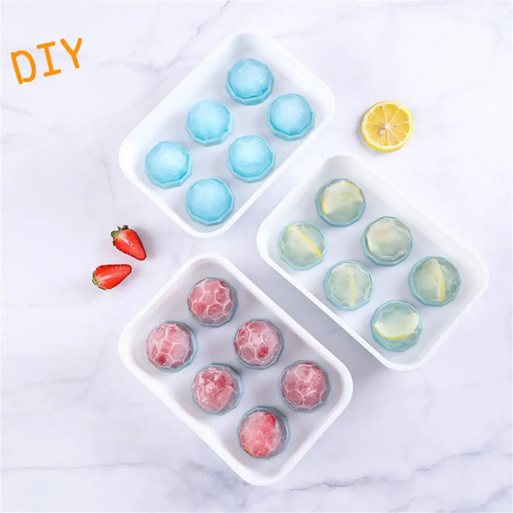 

Ice Hockey Making Gifts Round Ice Mold Ice Making Maker Tools Hockey Pp Mold Frozen Whiskey Ball Popsicle Kitchen Accessories