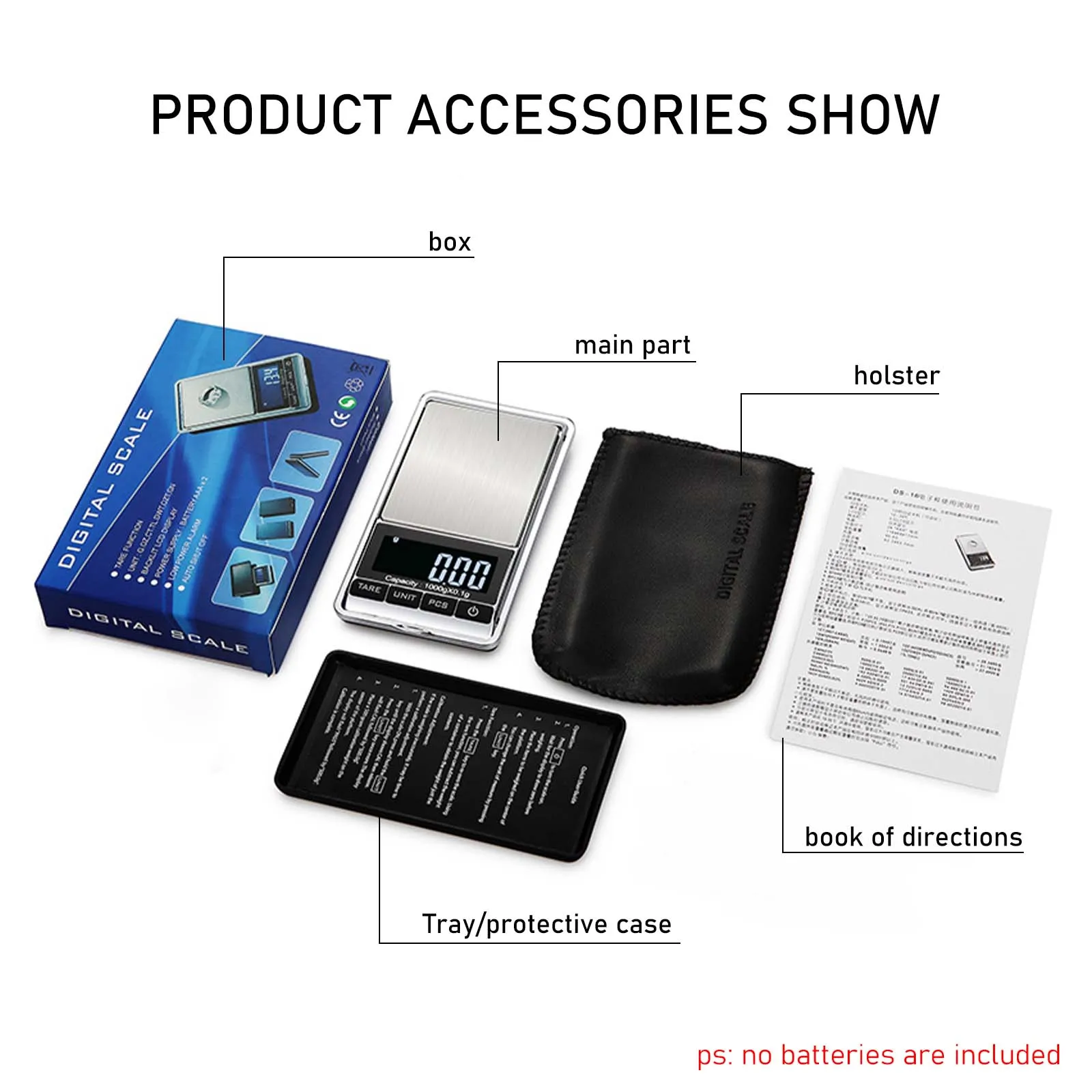 1 шт. высокоточные мини-весы для ювелирных изделий 0 01 г