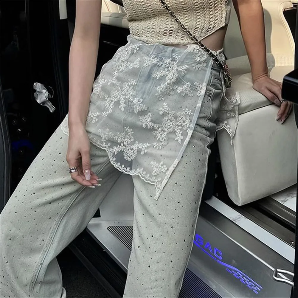 Женская мини-юбка в корейском стиле Y2k