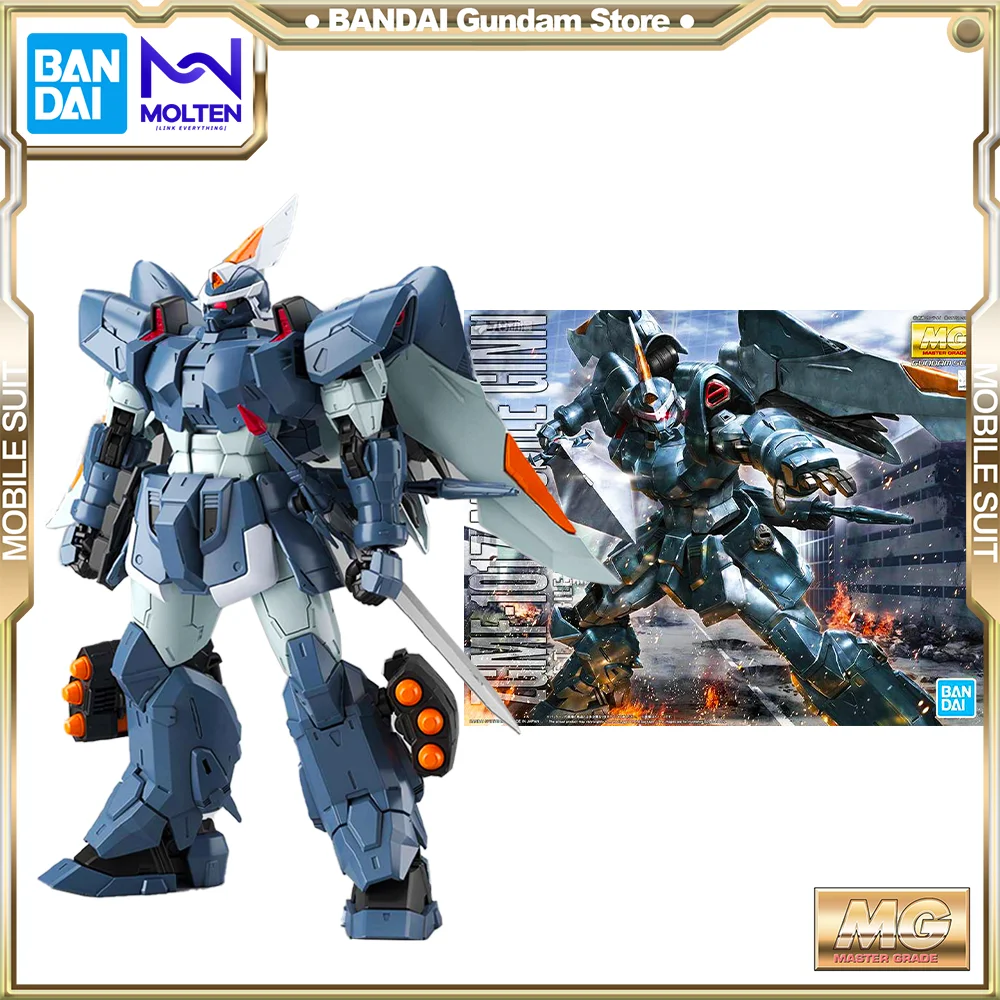 

BANDAI Original MG 1/100 GUNDAM ZGMF-1017 MOBILE GINN Mobile Suit Gundam Seed Model Kit Gunpla Assembly Anime Action Figure