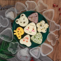 sushi mold triangle mould cute machine creative cartoon modeling onigiri rice ball bento diy tools kitchen accessories