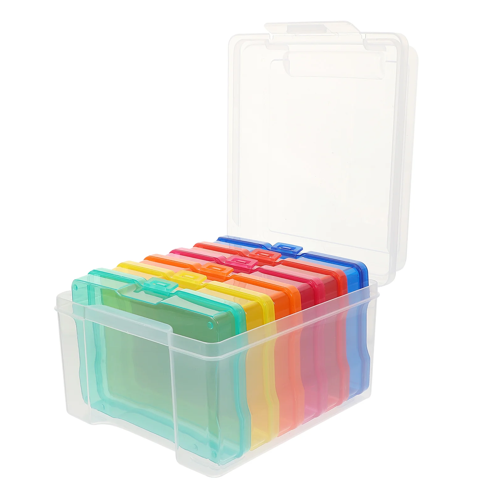 

Electronic Components Multi-functional Photo Container Small Objects Organizer Case Greeting Card