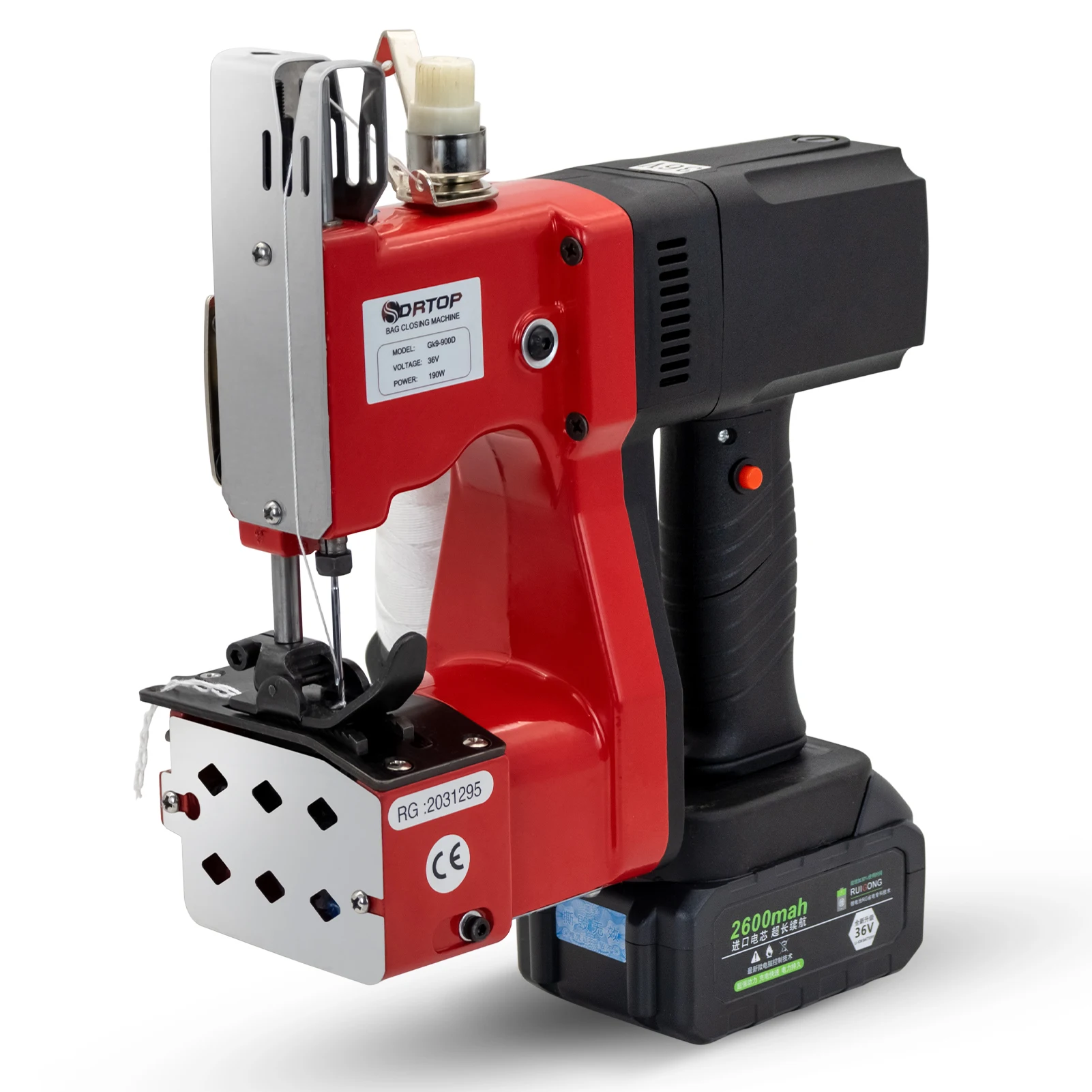 

Portable Handheld Electric Bag Closer Industrial Sewing Machine GK9-900D