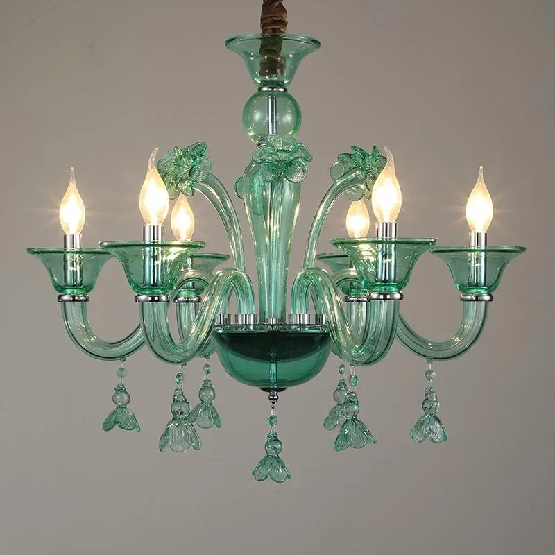 OUFULA люстра Green Candle