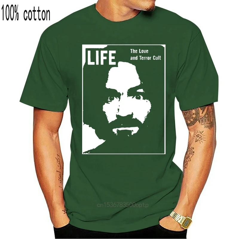 

Vintage Charles Manson Shirt Life Magazine