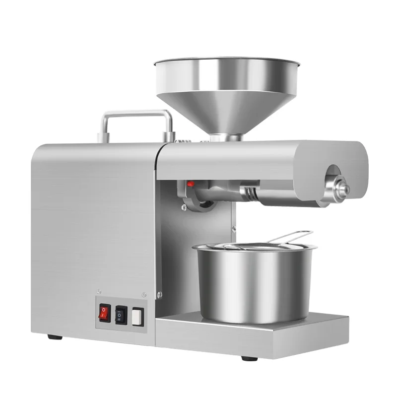 

RG311 Sunflower Seed Vegetable Seeds Peanut Sesame Walnut Oil Press Extractor,Stainless Steel Oil Press Machine 110V Or 220V