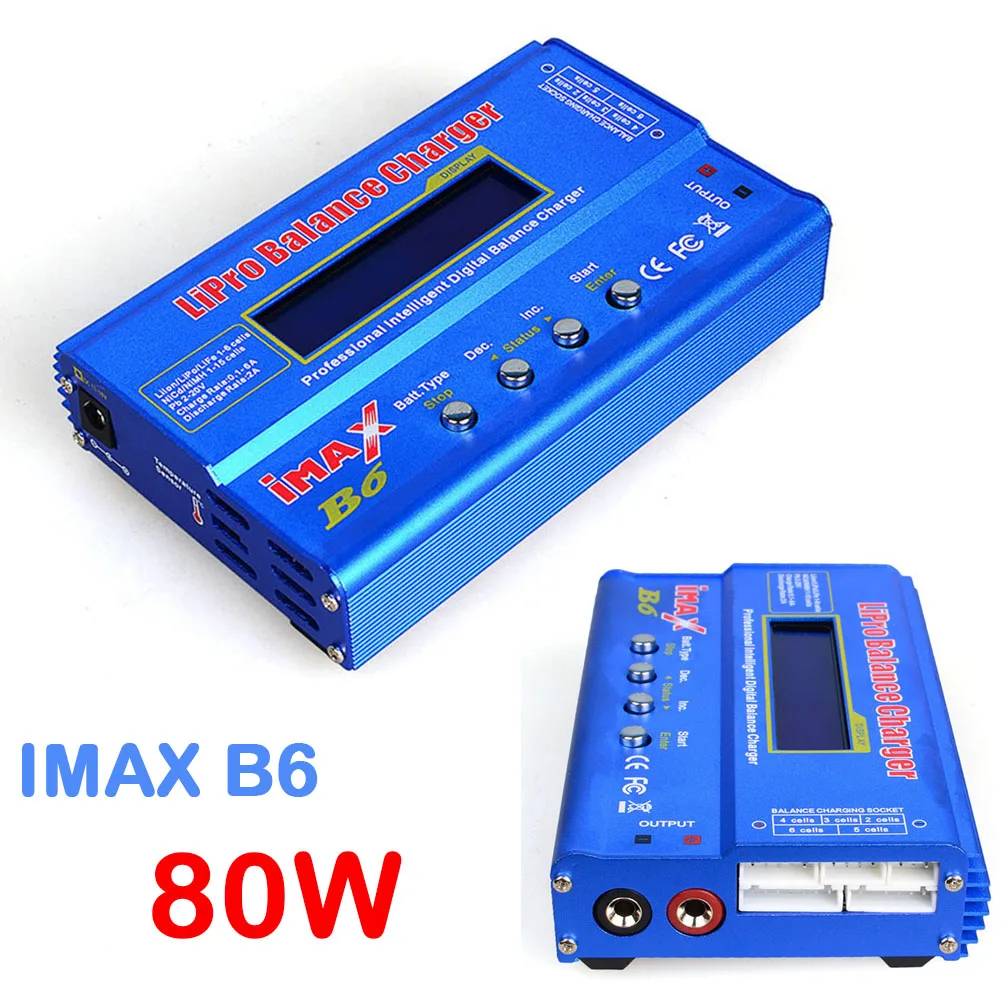 

Зарядное устройство Lipo, 80 Вт, 5 Вт, 18 в, 6 А