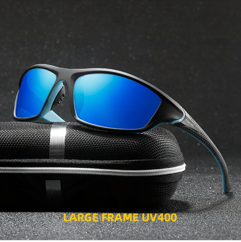 

New Fashion 2022 Black High Quality Polarized Sunglasses Cycling Camping Driving Outdoor Sports Fishing Travel Hiking Women Men