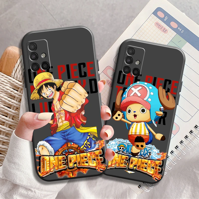 

ONE PIECE Anime Cartoon Phone Cases For Samsung A51 5G A31 A72 A21S A52 A71 A42 5G A20 A21 A22 4G A22 5G A20 A32 5G Funda