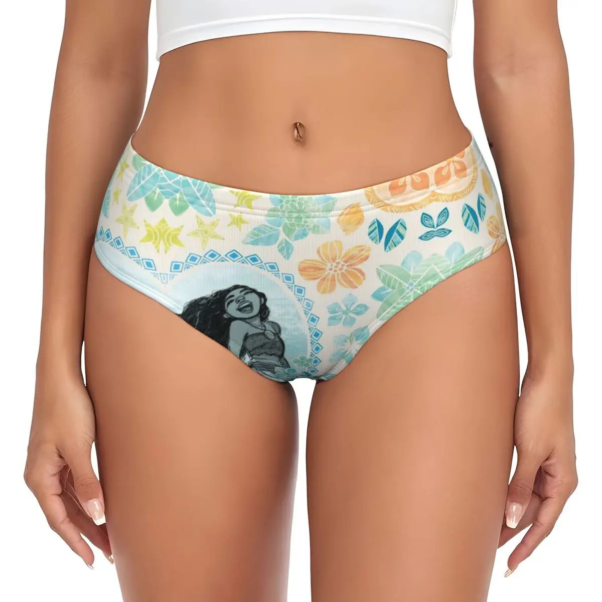Изготовленные на заказ Симпатичные трусики из мультфильма Моана нижнее белье