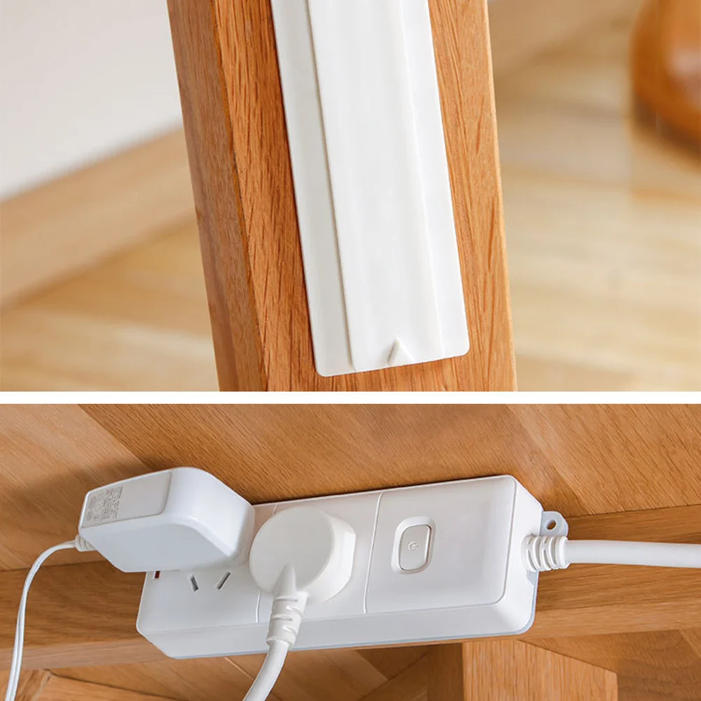 

Power Strip Mount Holder Wall Extension Cord Cable Patch Panel Adhesive