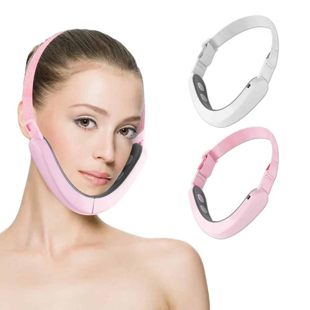 

EMS Facial Lifting Device Microcurrent Facial Slimming Vibration Face Massager Double Chin V Line Lift Belt Cellulite Jaw Device