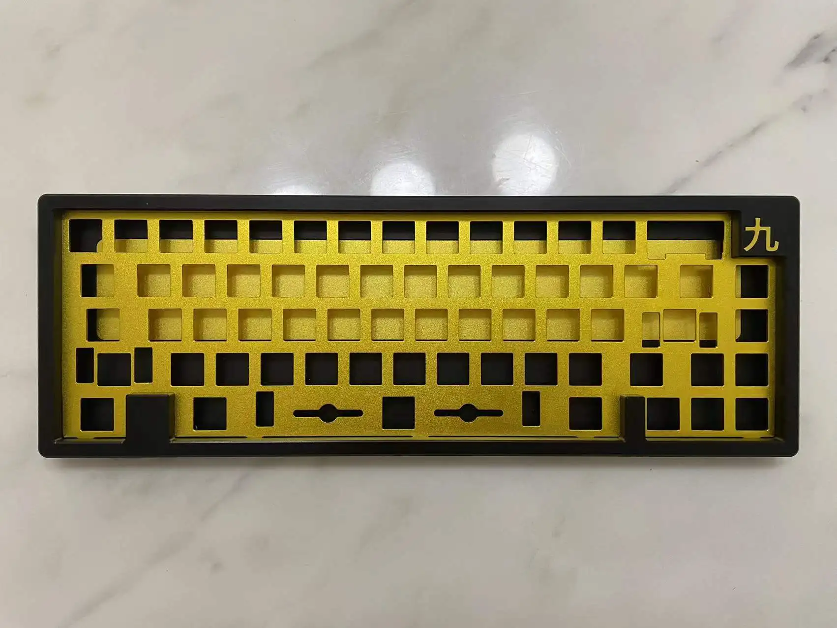 DIY CNC механическая клавиатура Kyuu 40% 75% 65% GH60 GK61 GK64 108/104/87 клавиш чехол и тяжелая