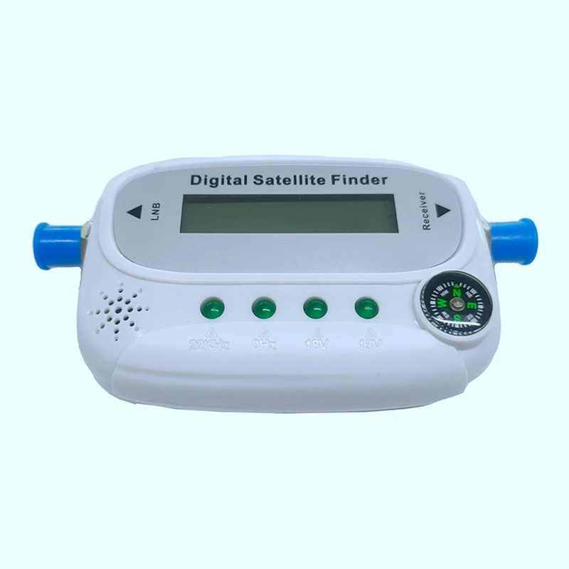 

LED Digital Satellite-Finder Digital TV Star Finder 950-2150Mhz DC 13-18V For HDTV With Compass 4 LED Indicator