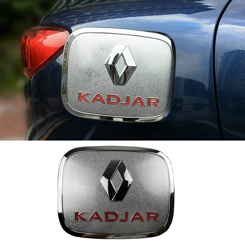 

Крышка топливного бака Abs Chrome для Renault Kadjar 2015, 2016, 2017, 2018, 2019, Стикеры для стайлинга автомобиля, аксессуары