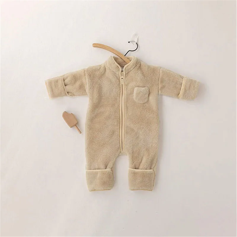 Одежда для новорожденных Сезон зима-весна-осень младенцев Мягкий флисовый