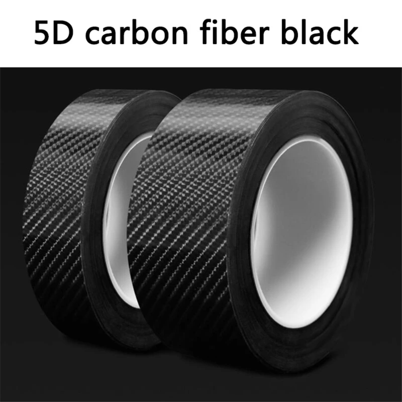 

High Quality Bike Frame Protection Tape Anti-scratch Bicycle Protective Film 5D Carbon Fiber Texture Tape Riding Accessories New