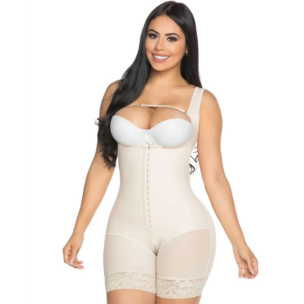 Корректирующее белье с высокой талией для контроля живота Fajas Colombiana тренажер