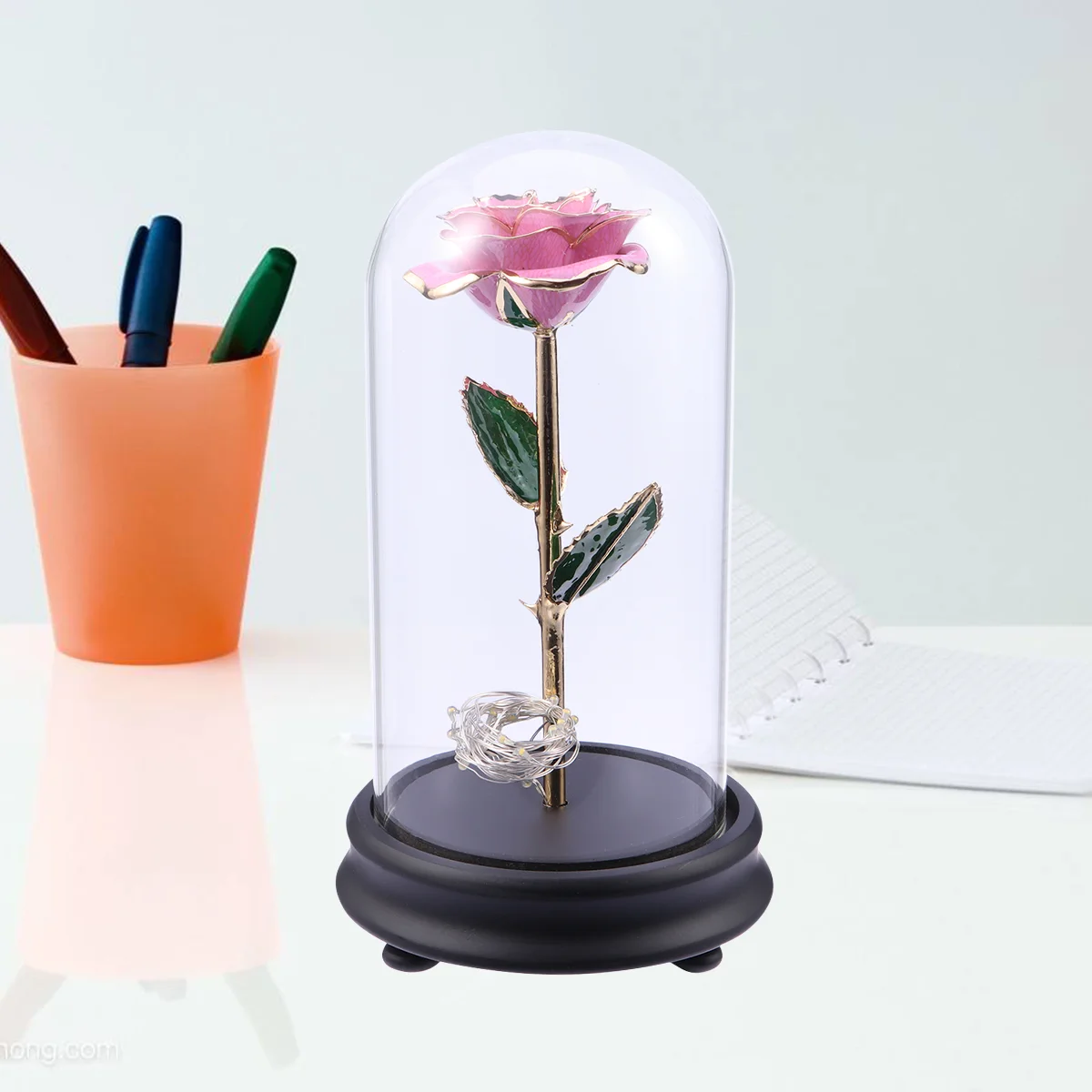 

Rosedomebeautythegift Lamp Eternalgifts Unique Ornament Day S Valentine Women