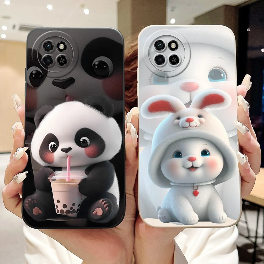 Чехол для Itel S23 ‎ S665L милый чехол с рисунком панды мягкий из ТПУ телефона Plus S23Plus