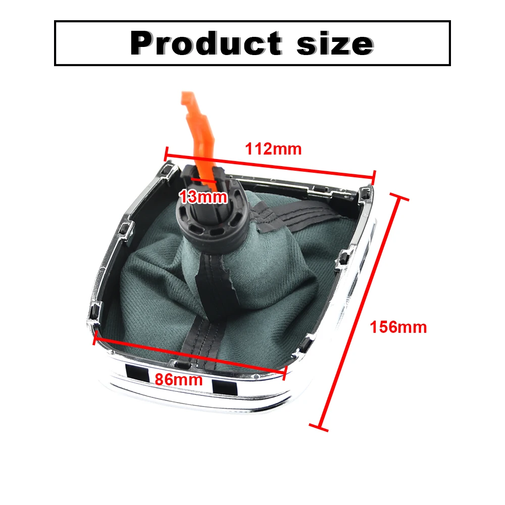 6 скоростей автомобильная ручка переключения передач Boot для OPEL VAUXHALL Insignia 2008 2009 2010