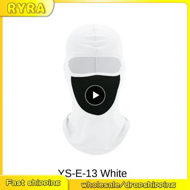 

1PCS Motorcycle Sun Protection And Dustproof Headgear Riding Hat Hood Windproof Outdoor Tactical Riding Hood Mask Mask Dust Mask