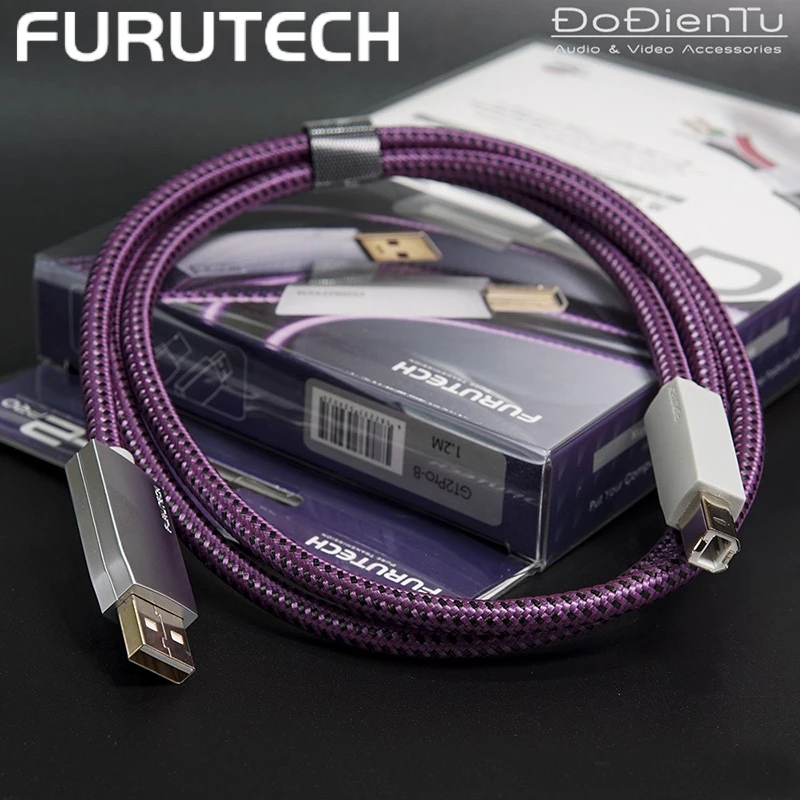 

Shipping New original FURUTECH GT2Pro OCC Hi-Fi USB2.0Digital Audio Cable A-B Square Port Decoder DAC Data Cable MADE IN JAPAN