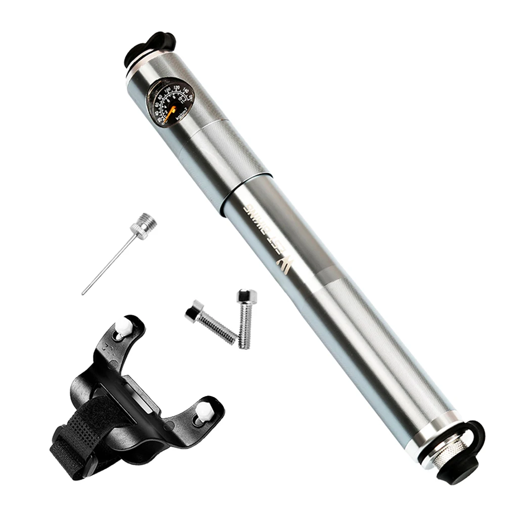 

Насос с манометром подходит для Presta и мини-шин