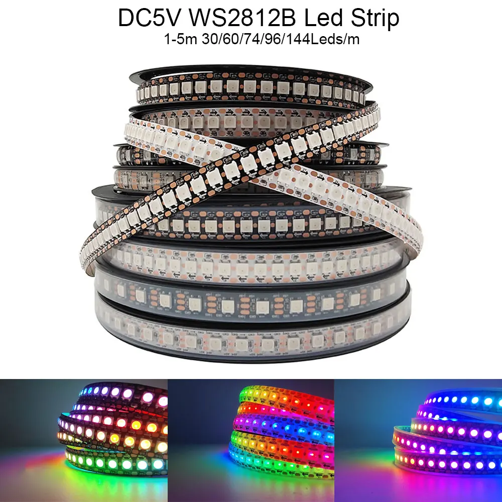 

Aurboos светодиодная лента WS2812B 5050RGB