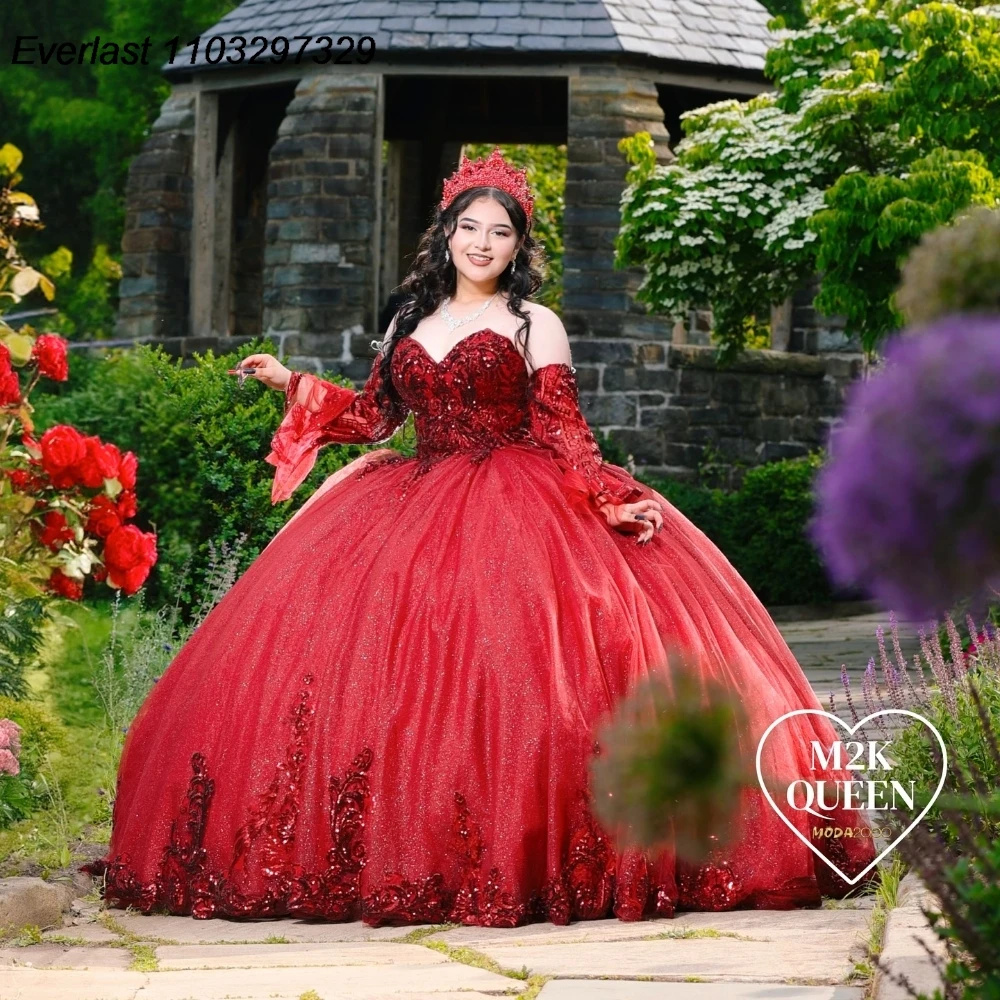 EVLAST женское бальное платье блестящее кружевное с блестками и аппликацией из