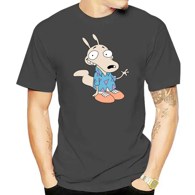 

Rocko футболка rocko rockos modern life wallaby с изображением субботы утренней ностальгии 90-х годов