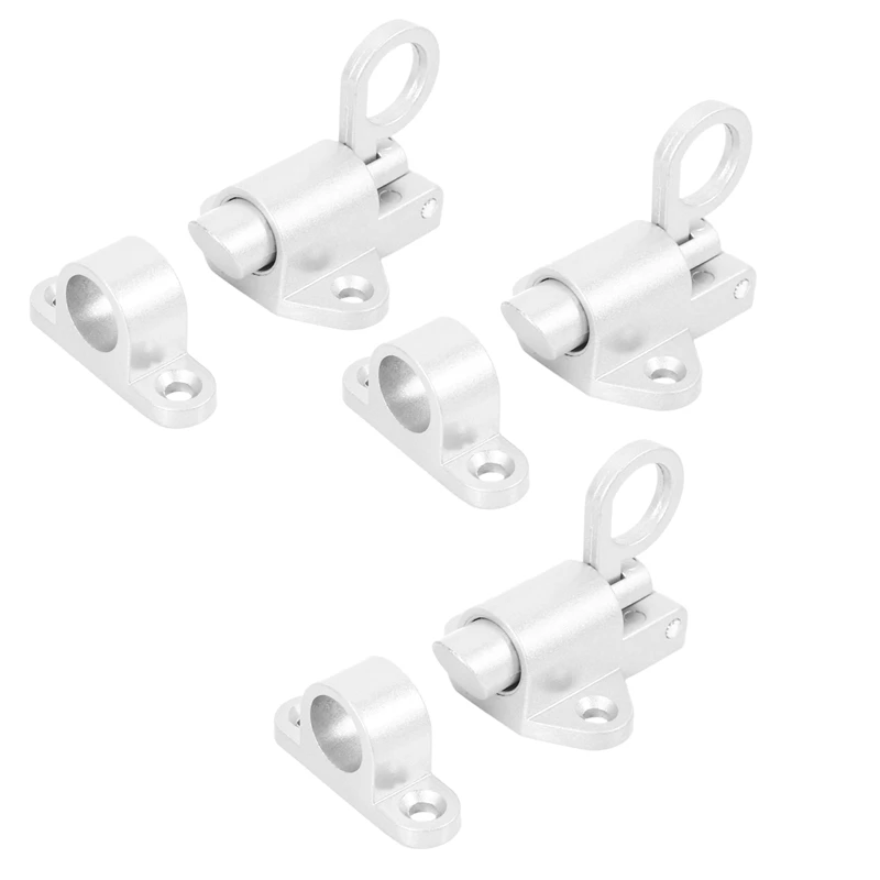 

Флюоресцентная автоматическая защелка для дверей из алюминиевого сплава, серебристо-серая