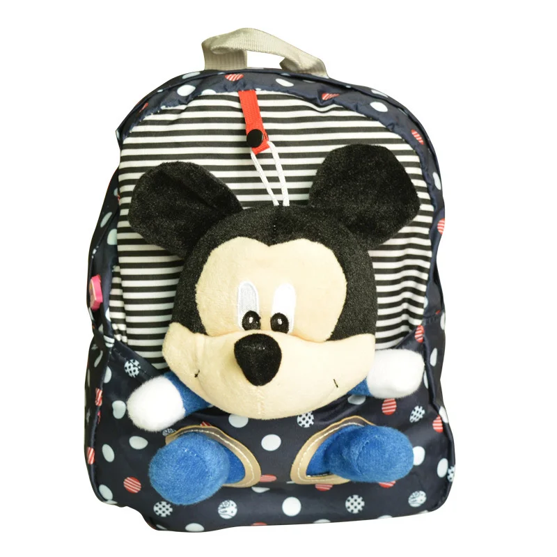 

Cartoon Cartoon Mickey Mouse Mickey Minnie Toy Schoolbag Plush Doll Backpack Kindergarten Early Childhood Education Kindergarten