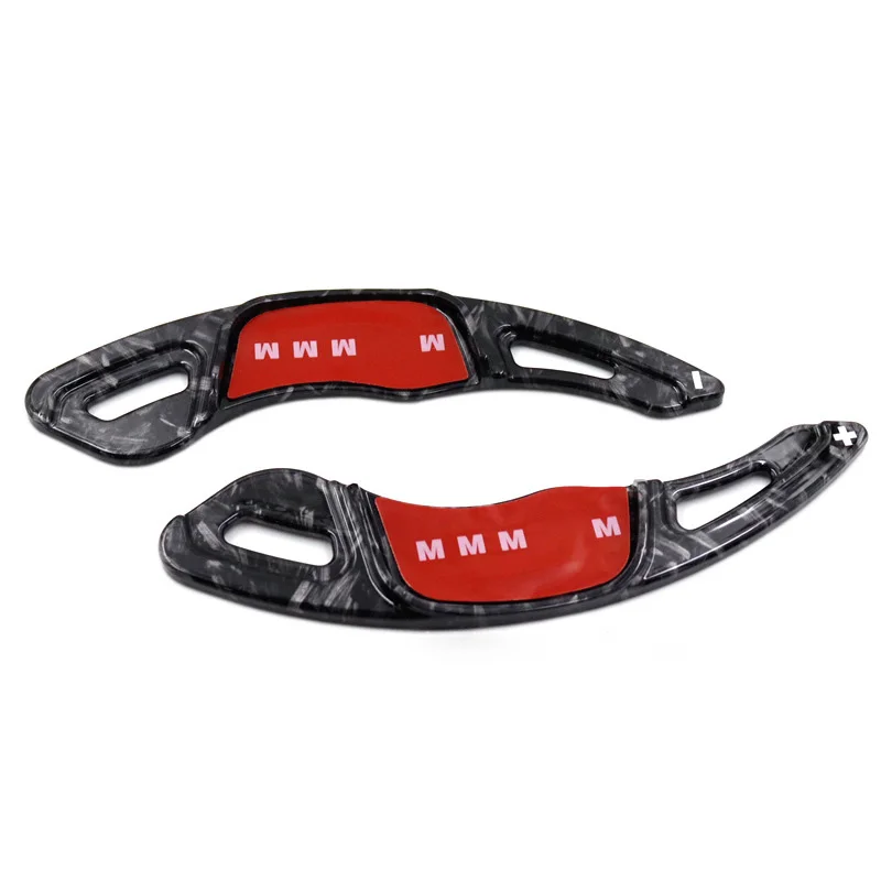 Автомобильное рулевое колесо весло из углеродного волокна для Volkswagen VW Polo Virtus MK6 AW