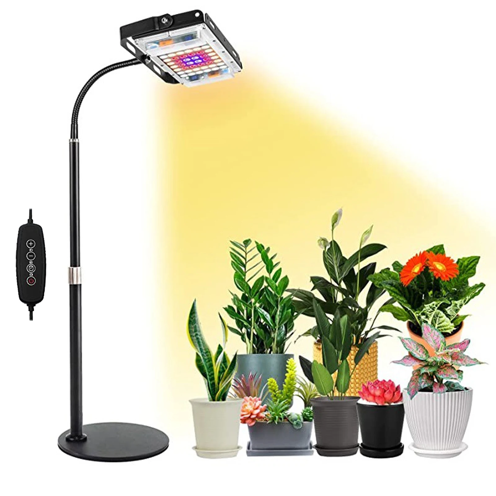 

JCBritw настольная лампа для выращивания растений на подставке для комнатных растений