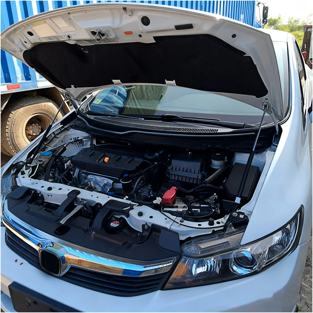 Фото Для Honda CIVIC 9TH 2012-2015 автомобильный Стайлинг, ремонт капота, газовый амортизатор, подъемные стойки, опорные стержни, аксессуары №5